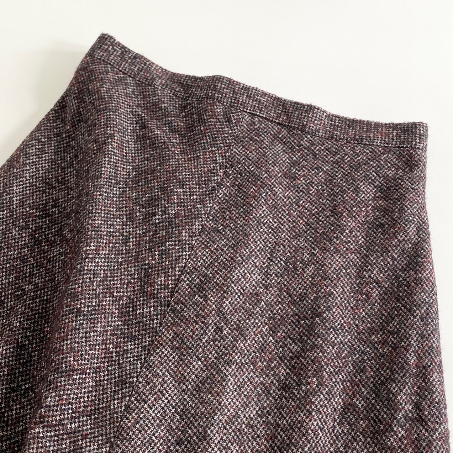 19a20 イタリア製 Kiton キートン マーメイドスカート ロングスカート カシミヤ混 アルパカ混 42 マルチカラー チェック