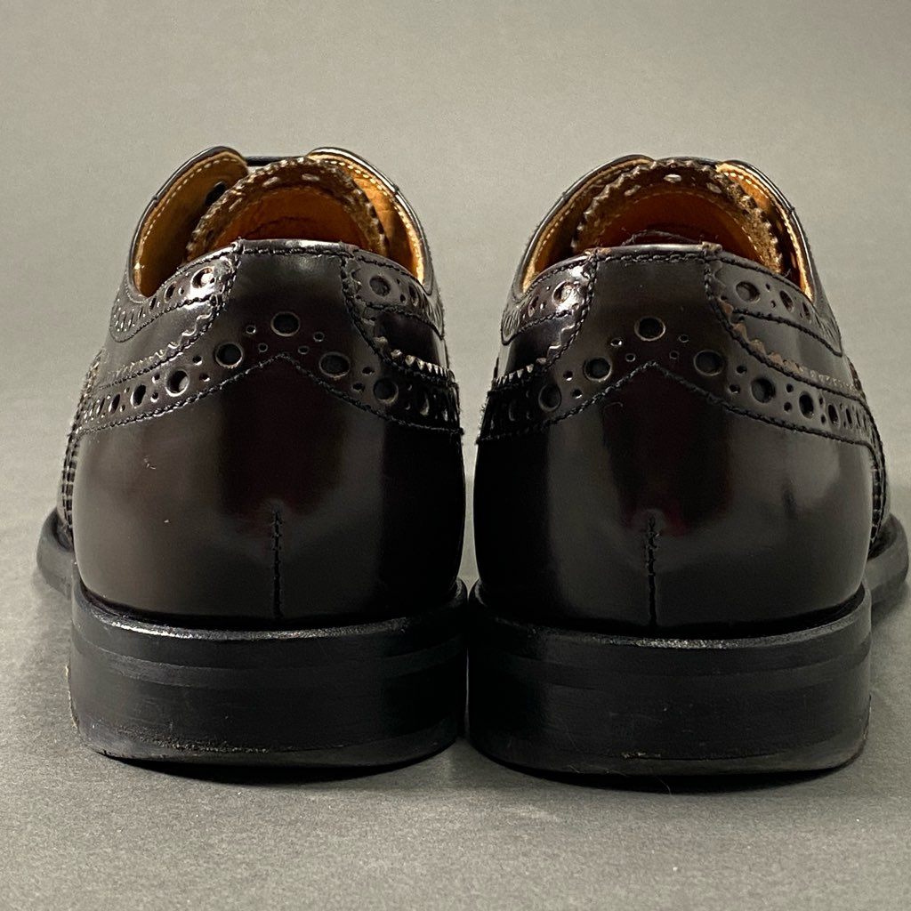 2c1 Church's チャーチ フルブローグ BURWOOD バーウッド ウイングチップ ドレスシューズ レザーシューズ 革靴 サイズ36.5 ダークブラウン レザー レディース