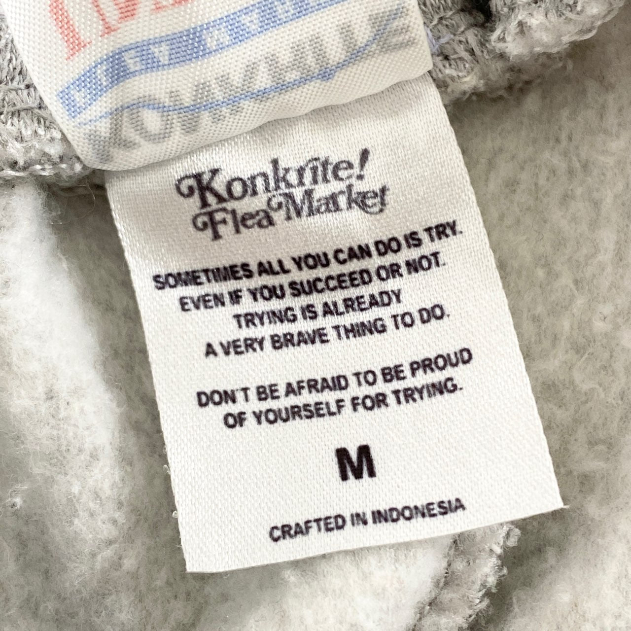 24M5 《美品》 KONKRITE FLEA MARKET コンクリートフリーマーケット リメイク スウェットショートパンツ M グレー ショーツ 古着 ショーツ 夏