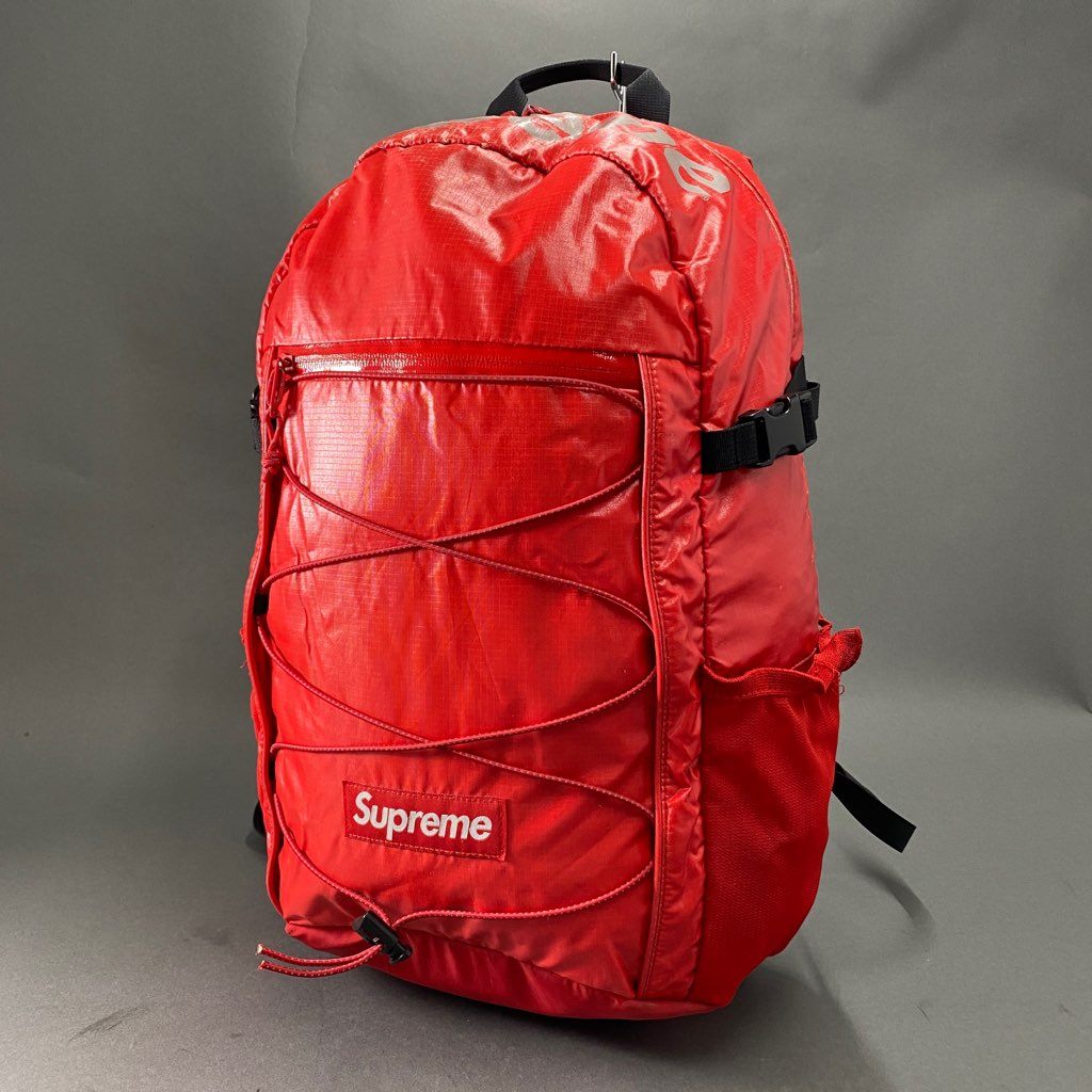 Bb8 Supreme シュプリーム 17FW バックパック リュック レッド CORDURA コーデュラナイロン BOXロゴ