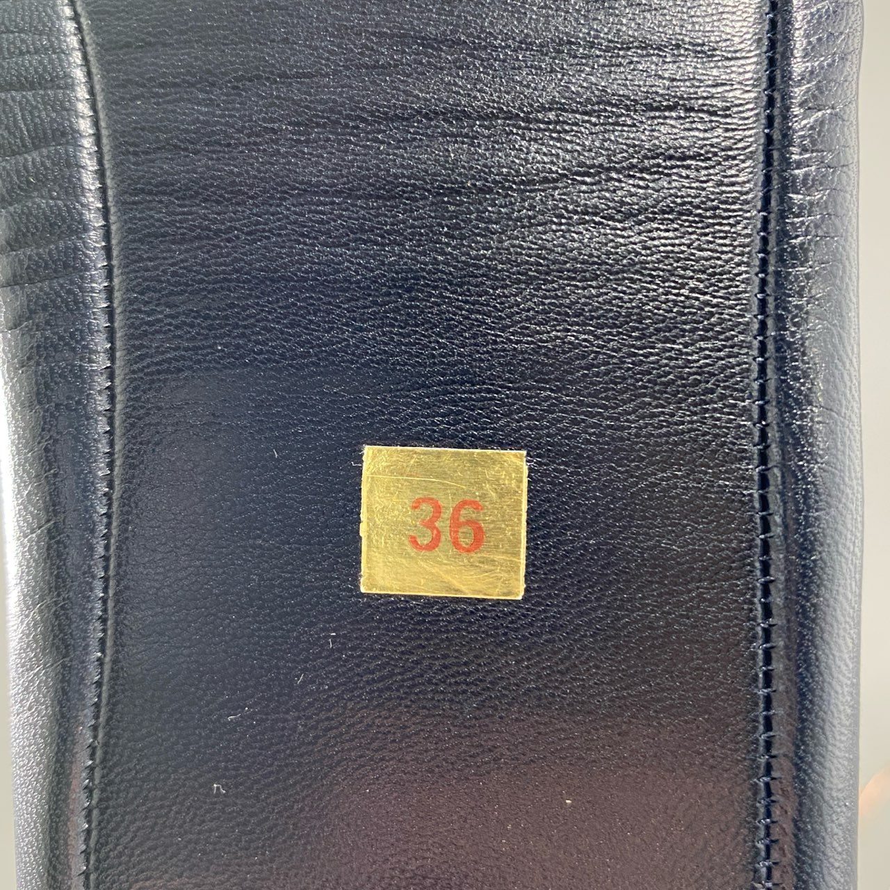 1c9 《美品》 CHANEL シャネル ココマーク ルームシューズ スリッパ バレエシューズ フラットシューズ 36 ネイビー レザー イタリア製