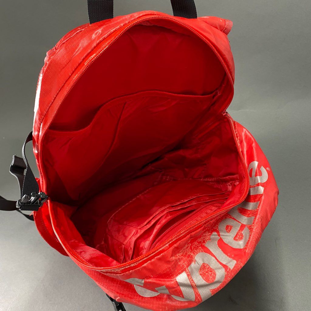 Bb8 Supreme シュプリーム 17FW バックパック リュック レッド CORDURA コーデュラナイロン BOXロゴ