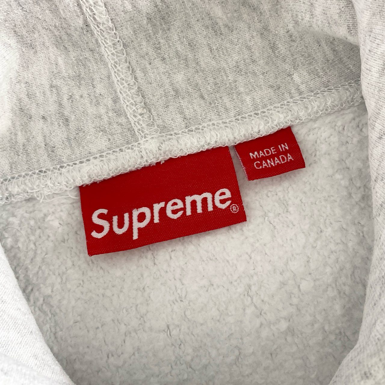 37c2-2 SUPREME シュプリーム 19AW S Logo Hooded Sweatshirt Sロゴ フーデッドスウェットシャツ パーカー プルオーバー フーディ L グレー コットン
