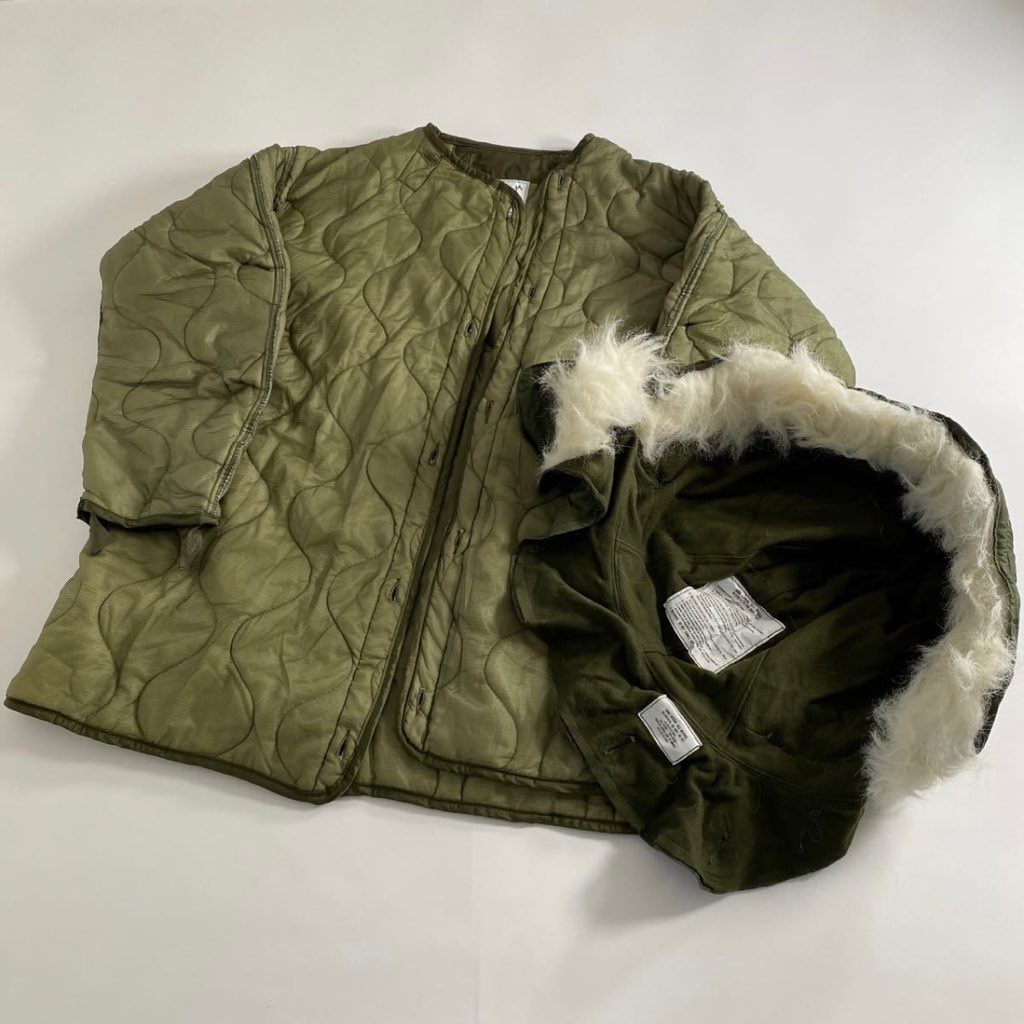 34k5③ 《デッドストック》 80s 米軍実物 M-65 M65 フィッシュテール モッズコート 全揃い MIDIUM Mサイズ メンズ ミリタリー ヴィンテージ