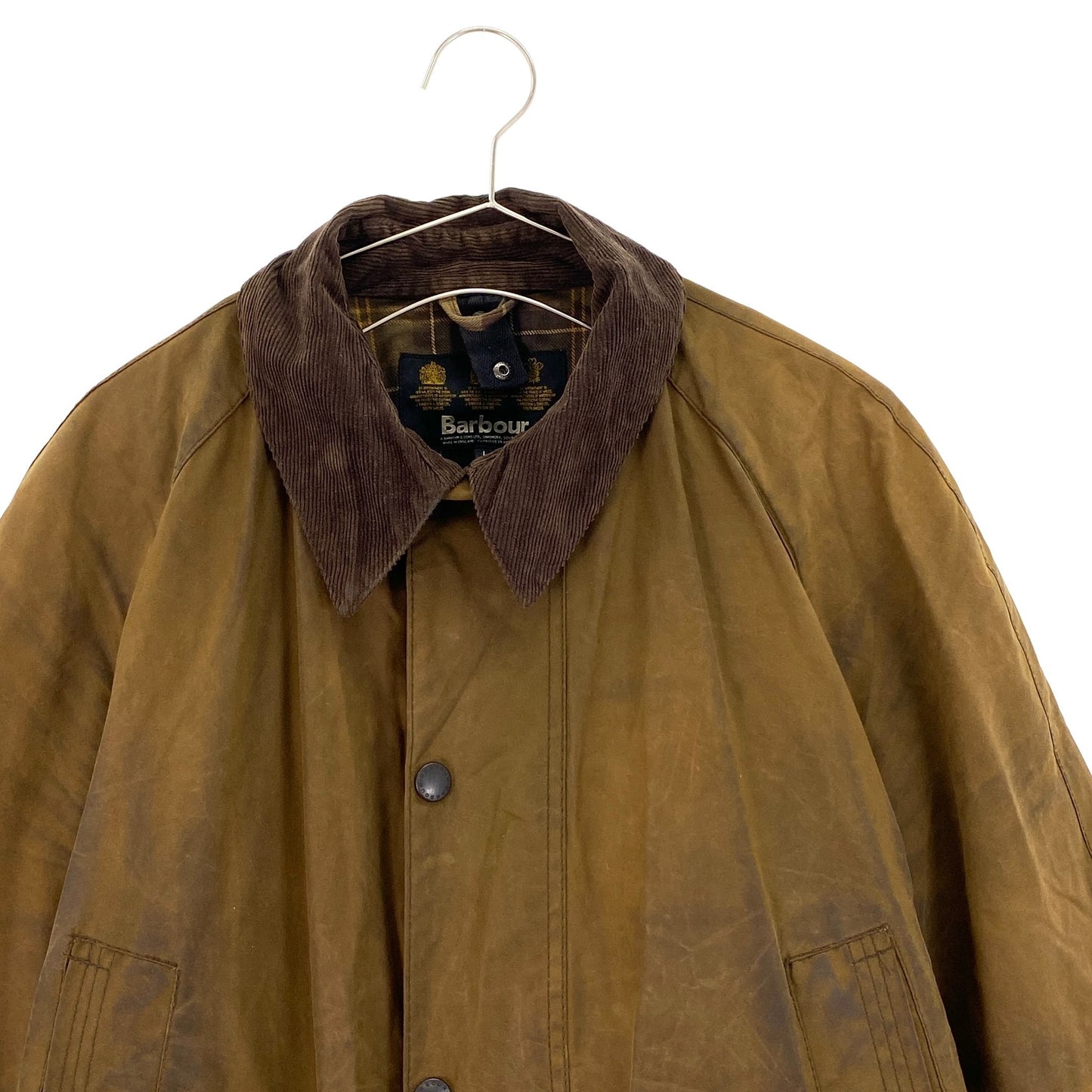 60k30 Barbour バブアー BRISTOL WAX JACKET OLIVE オイルドジャケット L カーキ アウター ブリストル ワックス