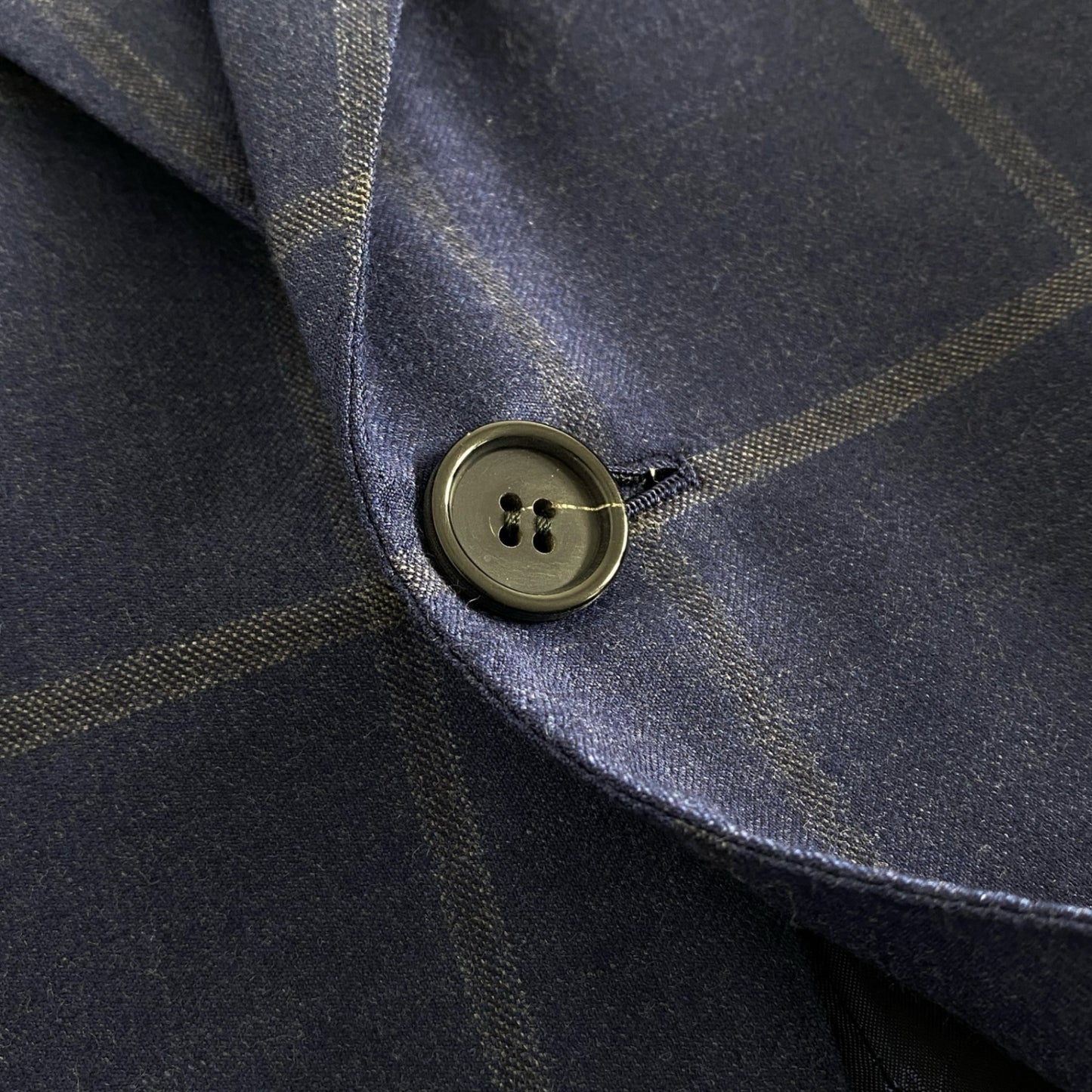 3C13 Brioni ブリオーニ 2B テーラードジャケット ウィンドペン ネイビー 48C メンズ