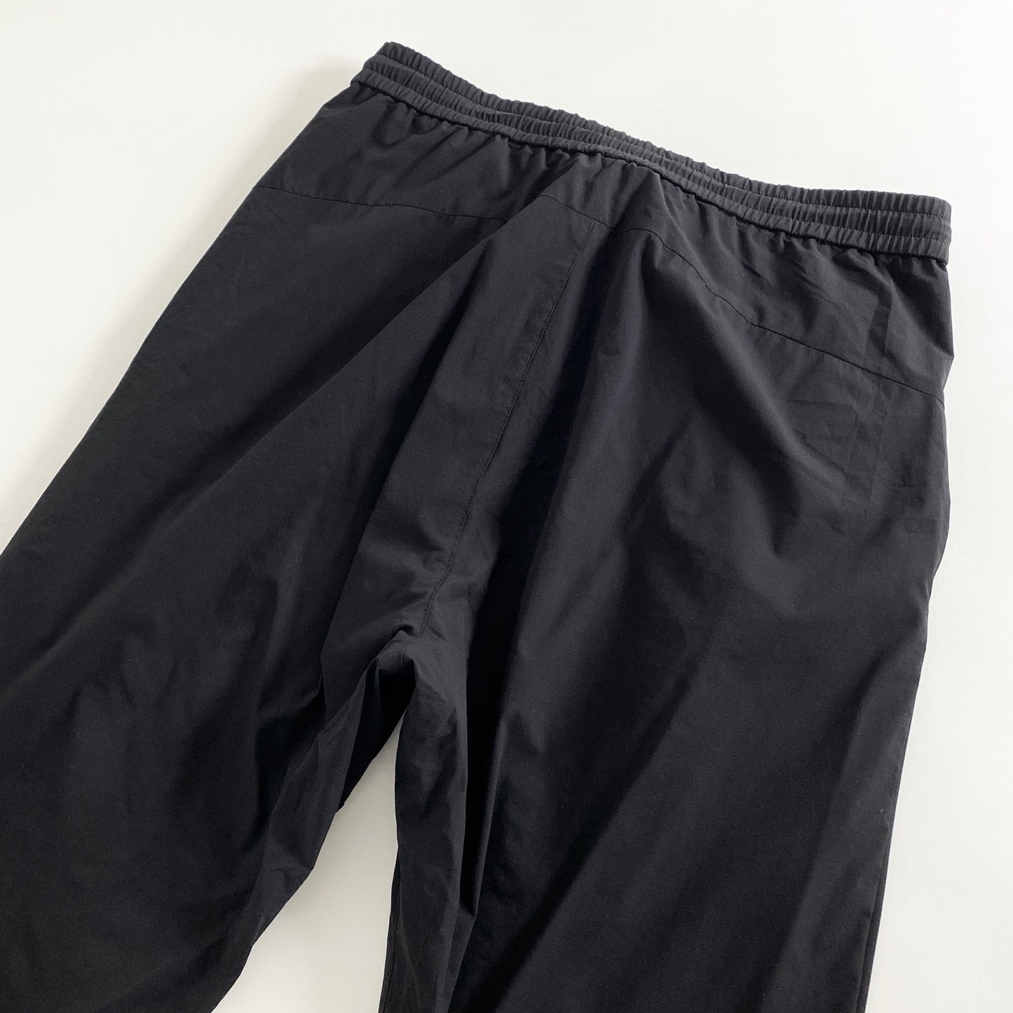 10a20 Snow Peak スノーピーク ナイロンパンツ ロングパンツ PA-21SU007 L ブラック ライトパンツ キャンプウェア ウエストゴム