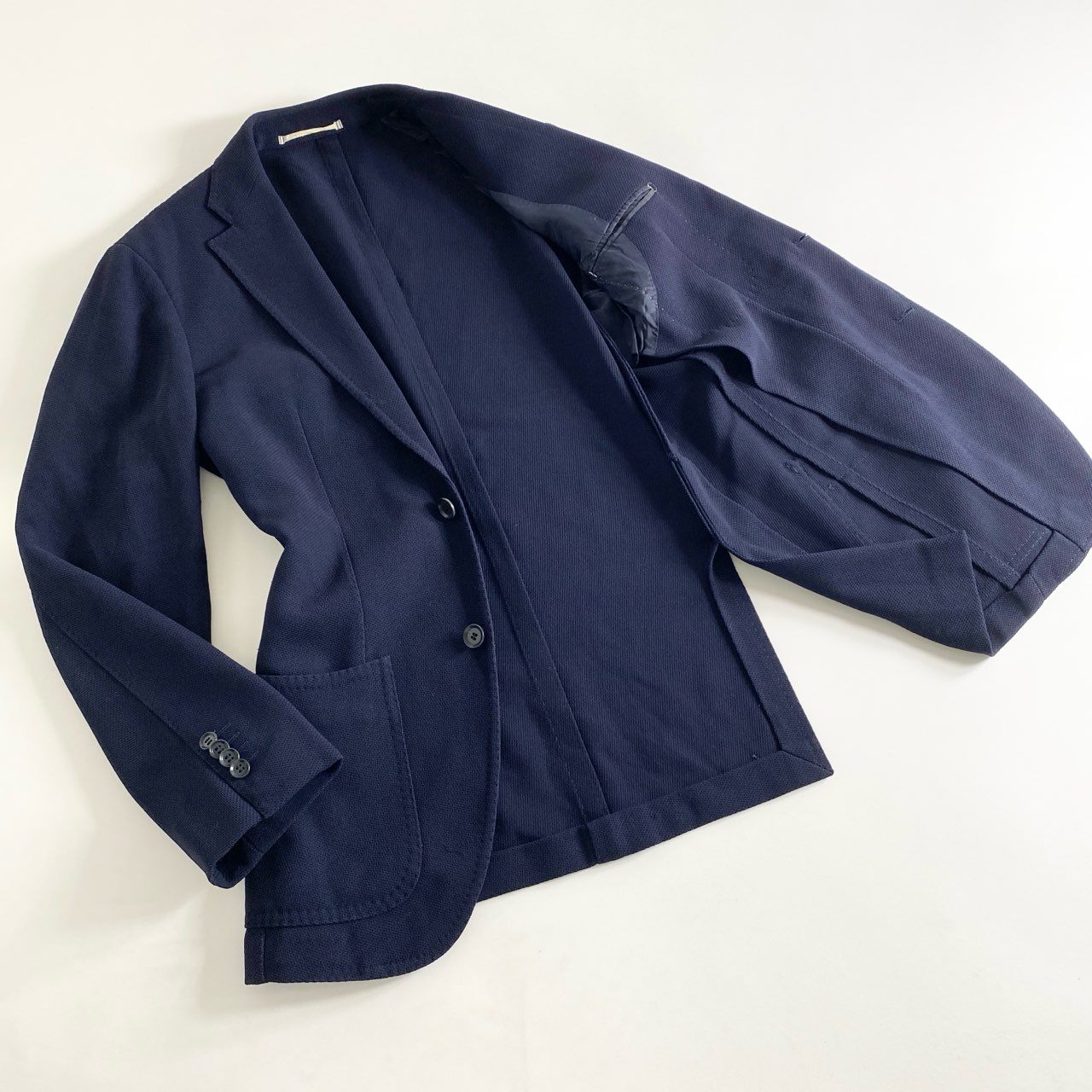 5b26 日本製 RING JACKET リングヂャケット テーラードジャケット スーツジャケット 50 ネイビー ビジネス トップス 上着 メンズ