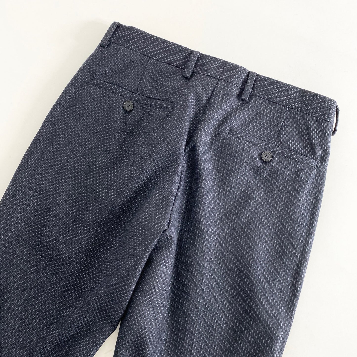 33L14《美品》EMPORIO ARMANI エンポリオ アルマーニ SUPREME シュプリーム スーツ セットアップ 44(170) ブラック イタリア製 ビジネス フォーマル