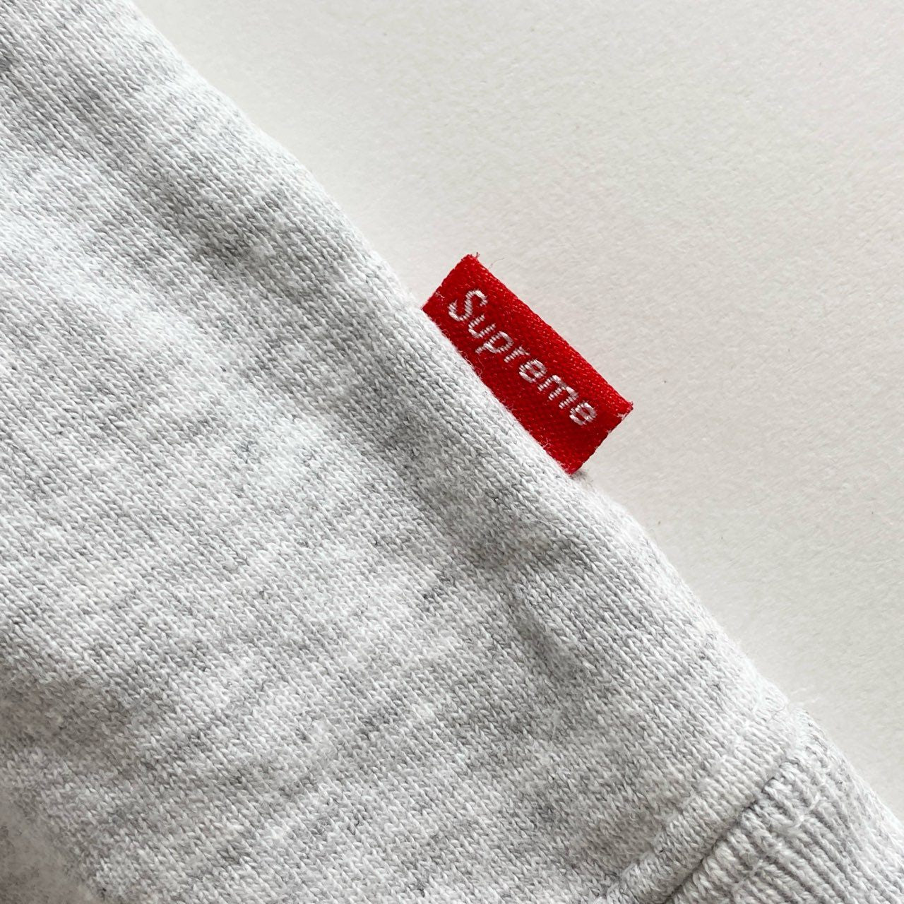 37c1 SUPREME シュプリーム World Famous Zip Up Hooded Sweatshirt ワールドフェイマス ジップアップパーカー フーディ L グレー コットン
