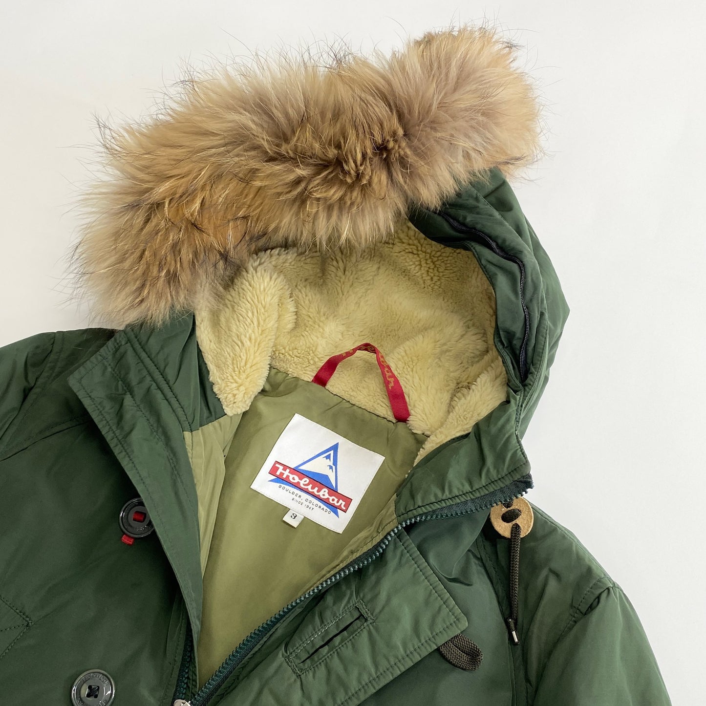 70k11 Holubar ホルバー Sven Parka ダウンジャケット 3 グリーン アウター 羽織 上着 秋冬