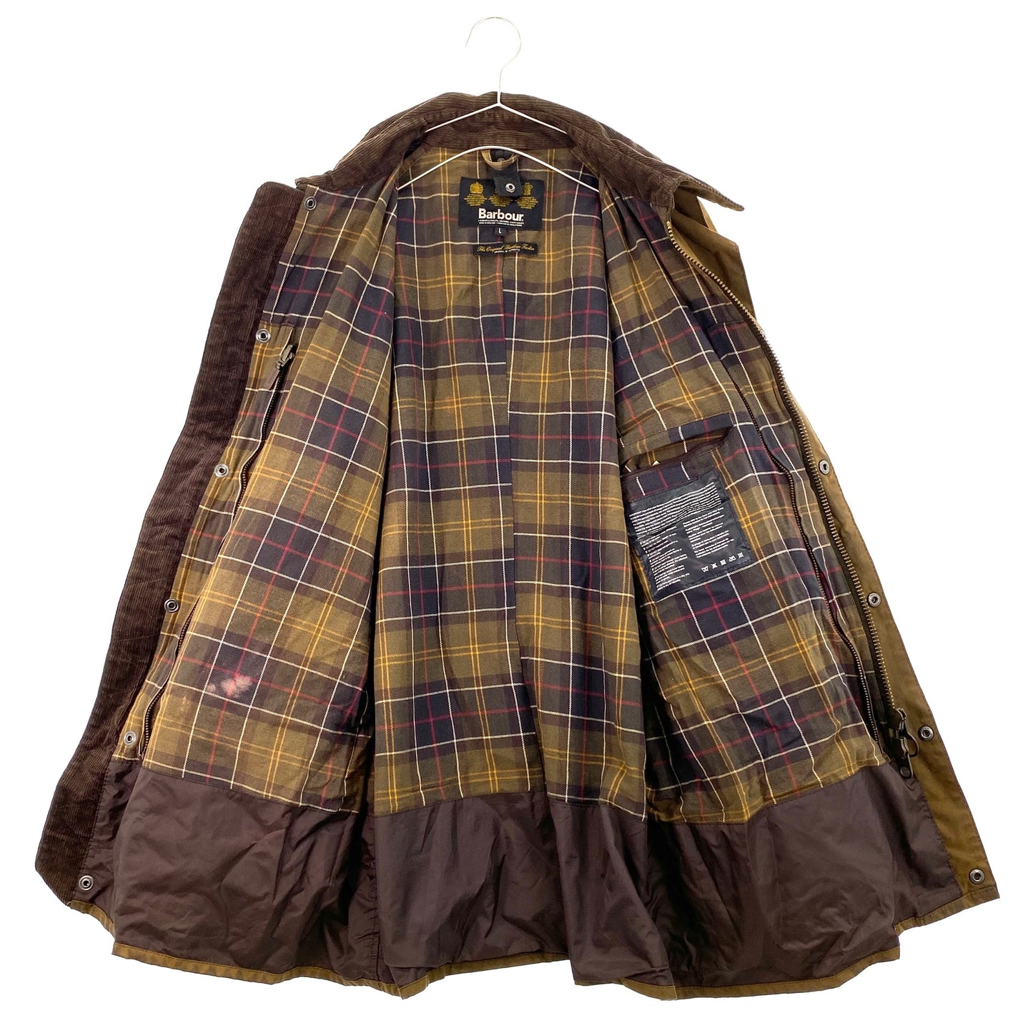 60k30 Barbour バブアー BRISTOL WAX JACKET OLIVE オイルドジャケット L カーキ アウター ブリストル ワックス