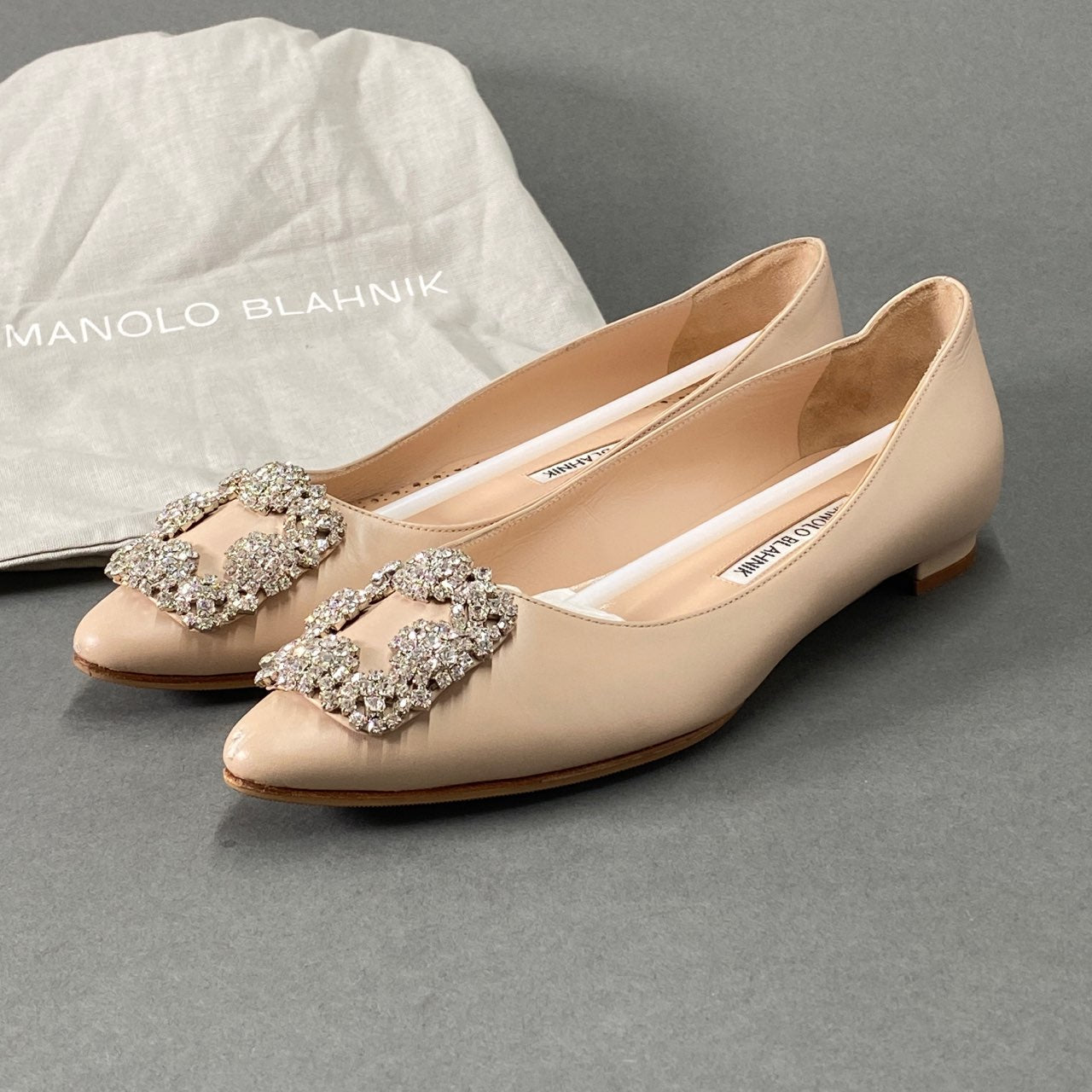 マノロブラニク MANOLO BLAHNIK フラットシューズ 36 1 2 レディース ...