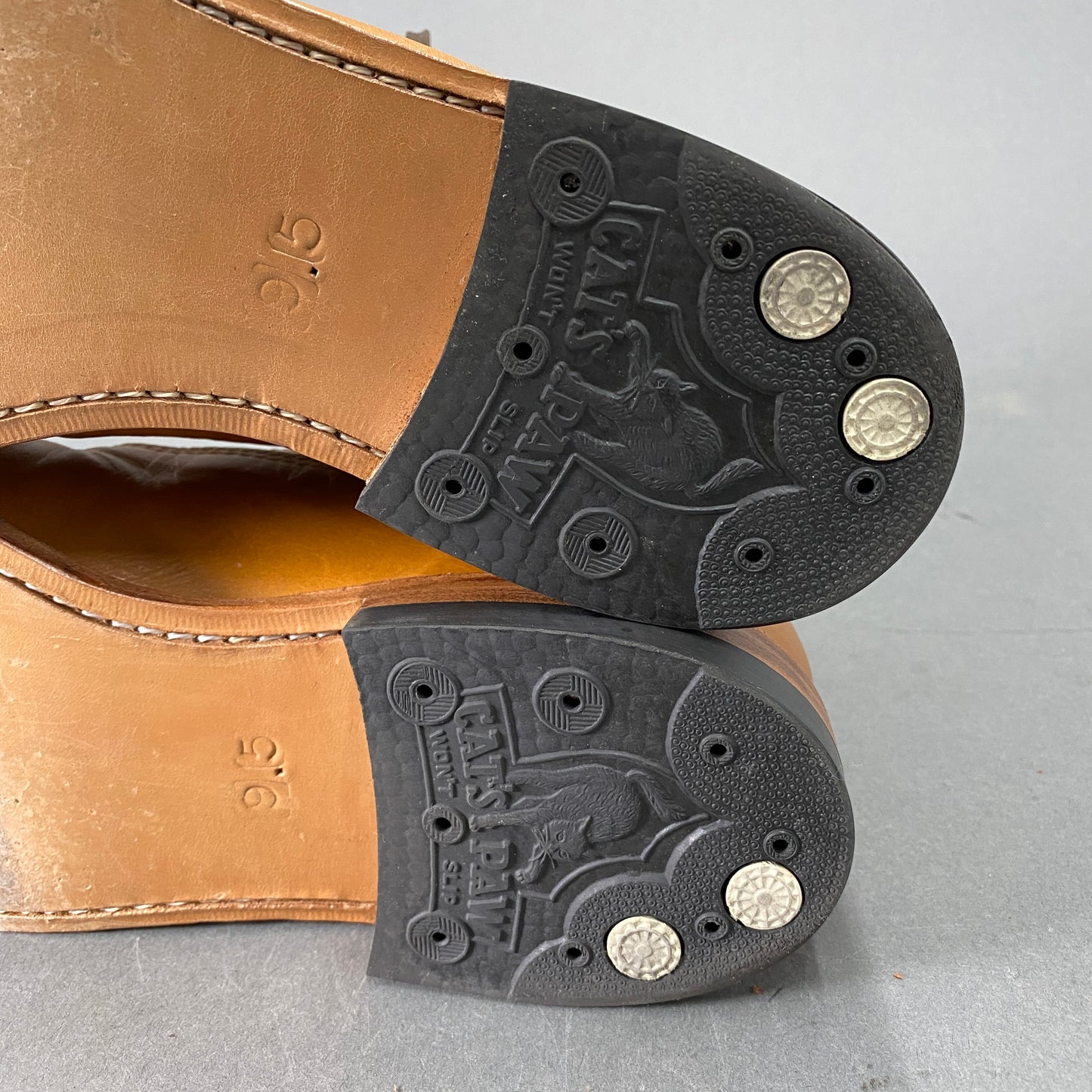 3L5《美品》JULIAN BOOTS ジュリアンブーツ 9.5(27cm程度) カンガルータン レースアップブーツ atelier103 HIGH&SEEK