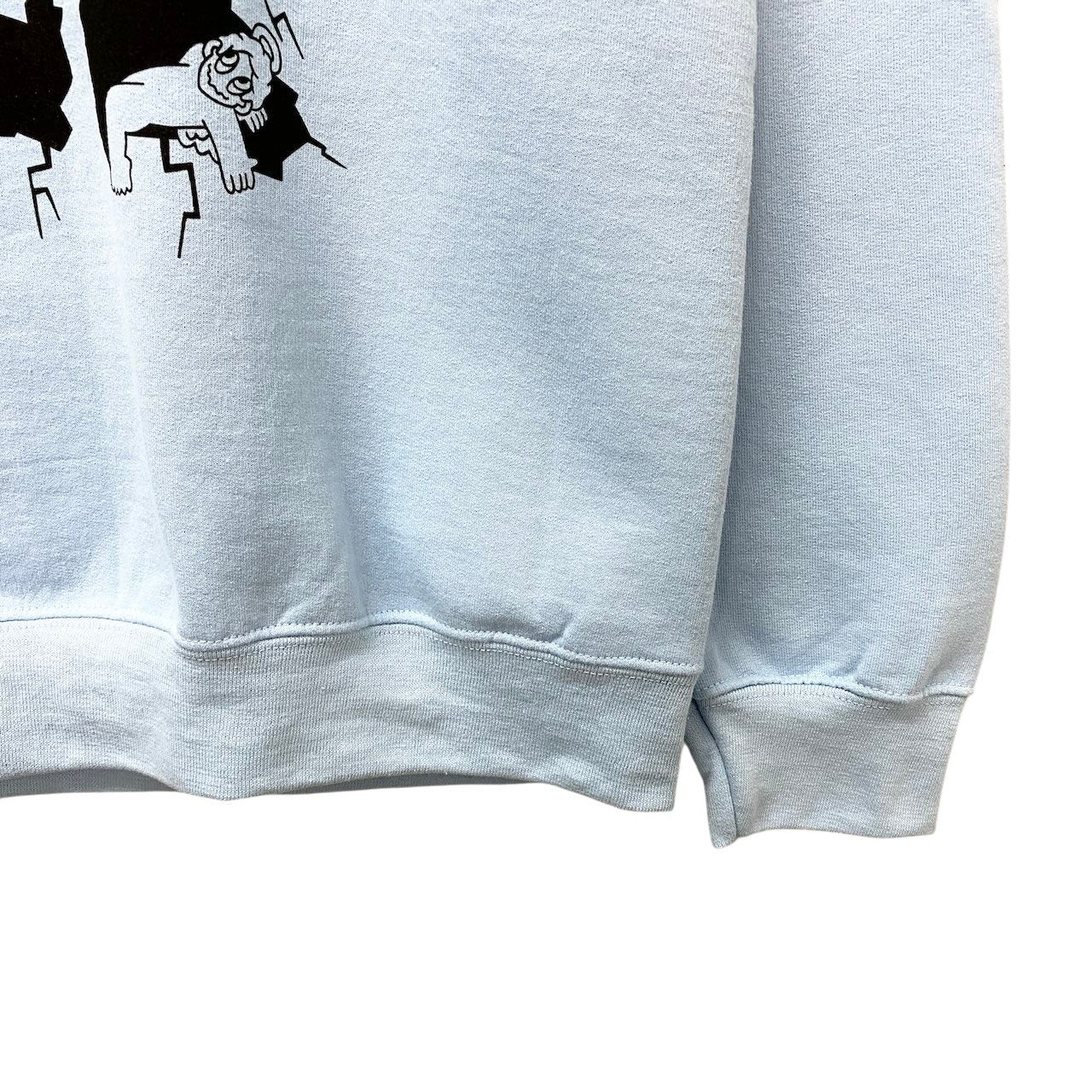 73e18 VERDY ヴェルディ TAPPEI SWEAT CREW ロングスリーブスウェット トレーナー トップス Sサイズ ブルー メンズ 男性用u02t