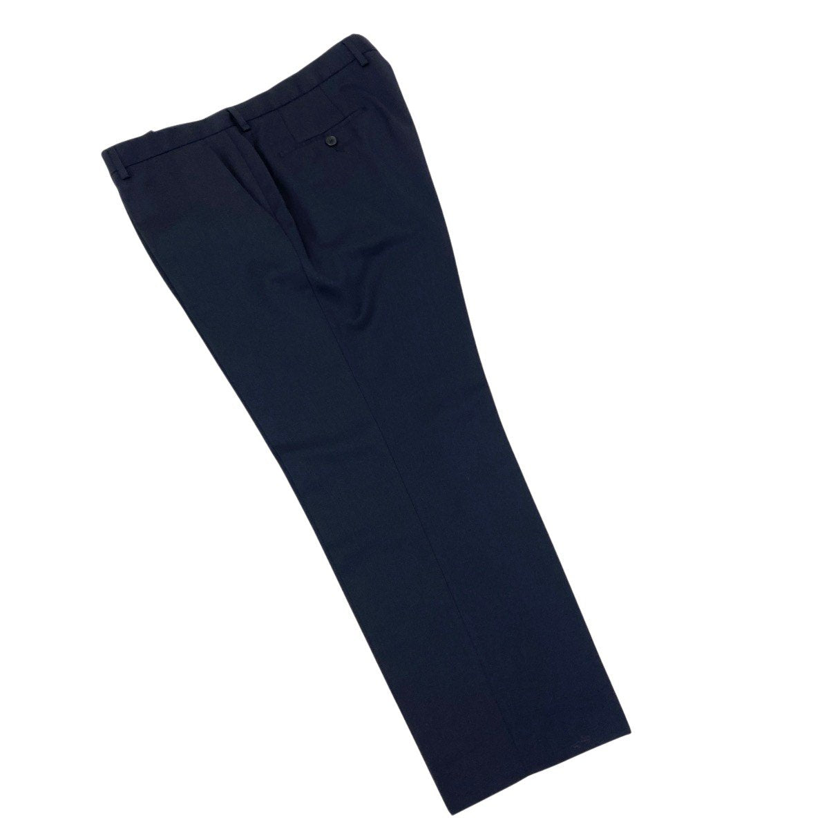 84f18 HUGO BOSS ヒューゴボス 3ピース スーツ GUABELLO Super120 サイズ52/54 ネイビー フォーマル ビジネス セットアップt18r