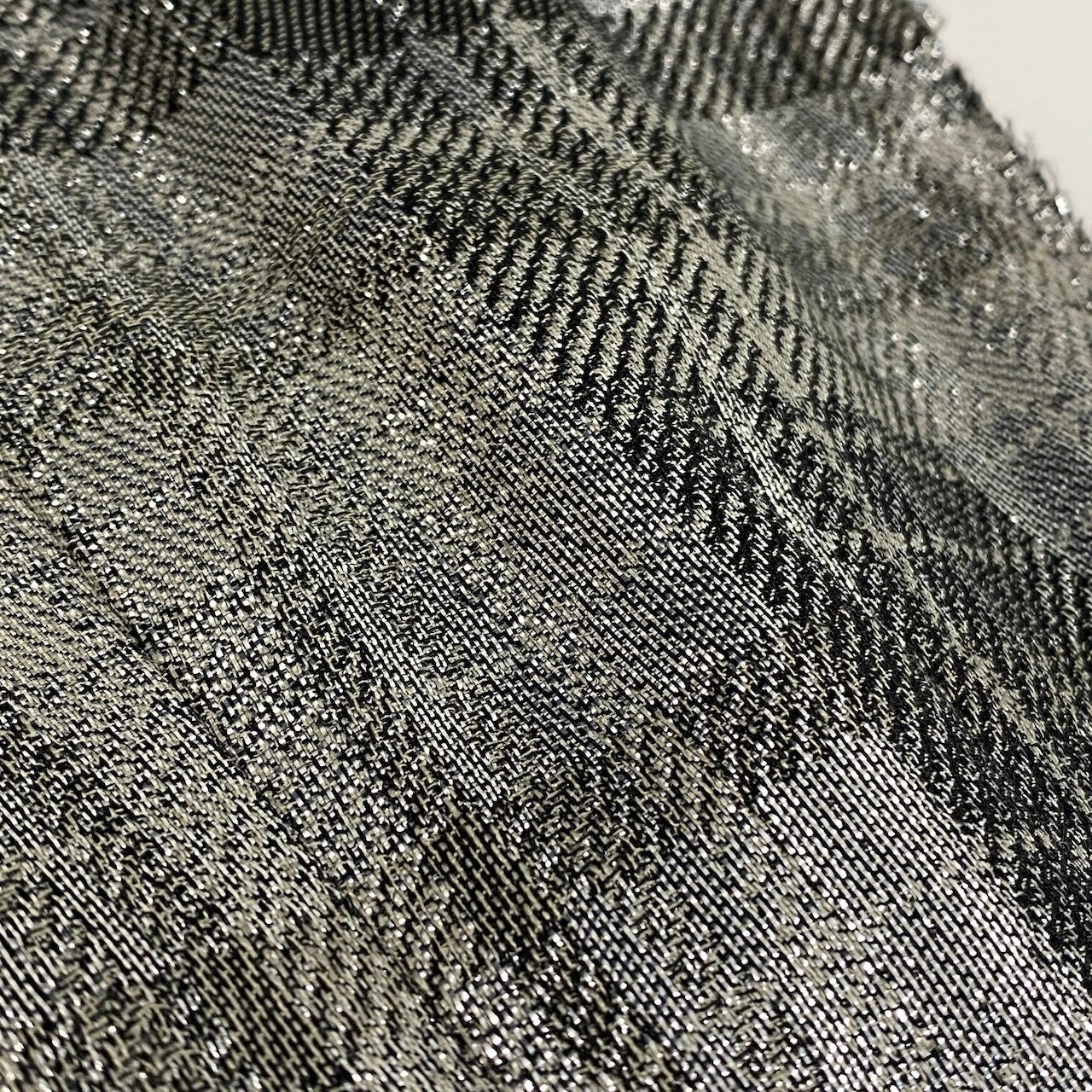 e11 DRIES VAN NOTEN メタリックベスト チェック柄 71-07-31-07006 34サイズ グレー レディース 女性用u02t