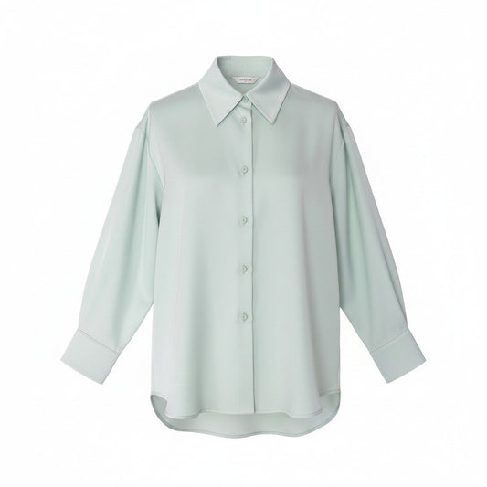 Ef8 JIL SANDER ジルサンダー 25ssロングスリーブ シャツジャケット J01DL0157J65289 340 サイズ34 LYCHEE ライチ レディース 女性用k02i