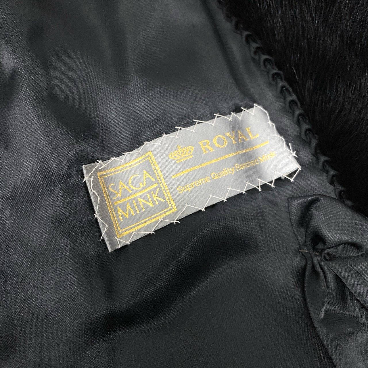 41j29 《美品》 ROYAL SAGA MINK ロイヤルサガミンク 金サガ マホガニー リアルファーコート 11 ダークブラウン 最高級本毛皮 FUR COAT 毛並み◎ 毛質◎t18r