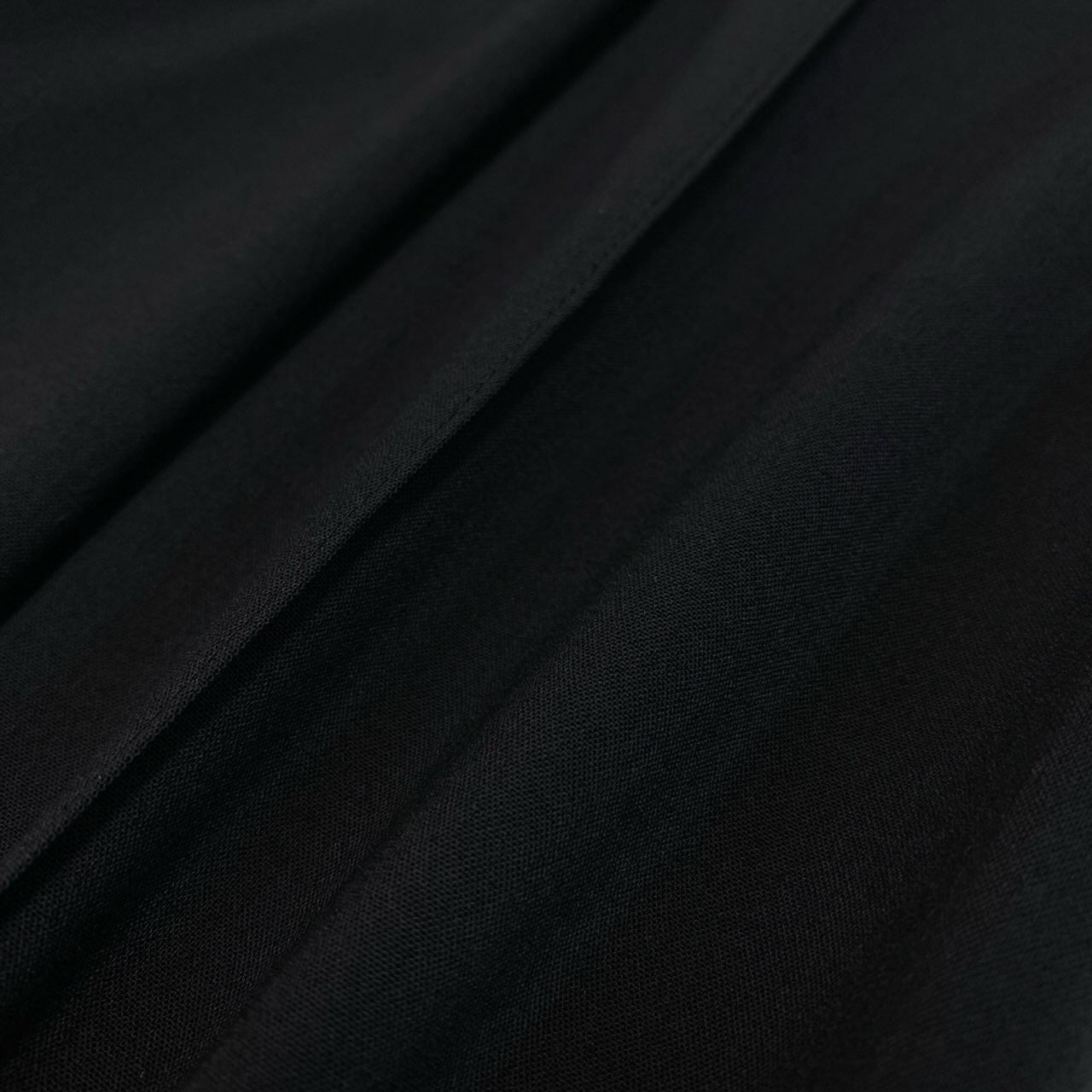 77h9 【未使用タグ付】 ADEAM アディアム 2024年 ストレート スラックスパンツ ストレッチ素材 44499 サイズ2 ブラック レディースt18r
