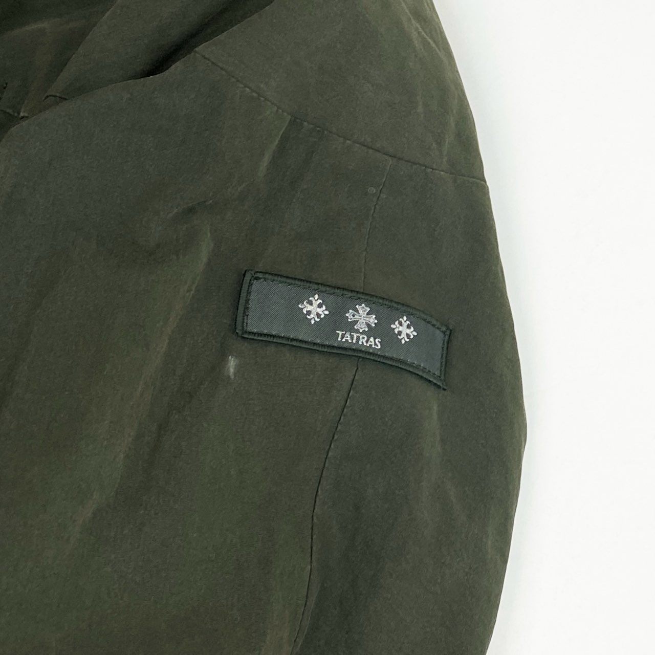83L22 TATRAS タトラス ポルトフィーノ マウンテンパーカー フーディージャケット ダブルジップ  MTK19S4170 03サイズ カーキ メンズu02t