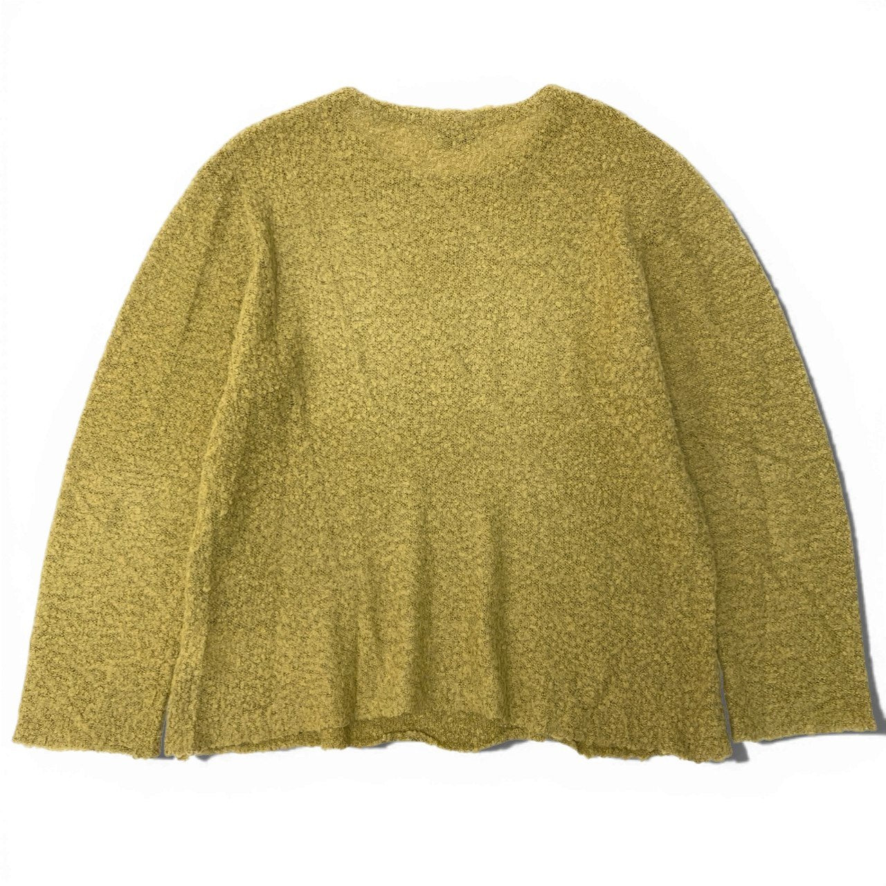 77b27 pet-tree-kor ペットツリーコア ニット セーター トップス 46 イエロー系 メンズu02t