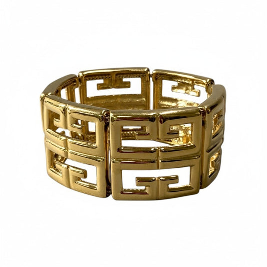 c4 GIVENCHY ジバンシー アイコンゴールドブレスレット バングル GOLD アクセサリー Logo Bracelett18r