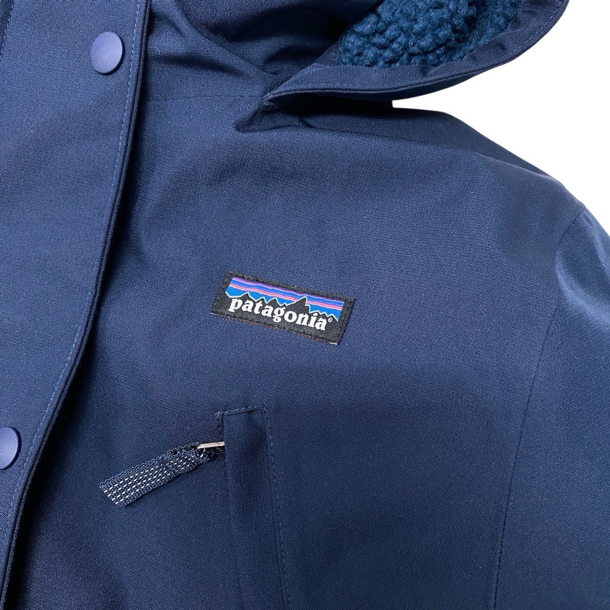 20g29 Patagonia パタゴニア Tres 3-in-1 Parka ダウンジャケット ライナー取外し可  68030 XL 14 ネイビー ガールズ レディース 女性用t18r