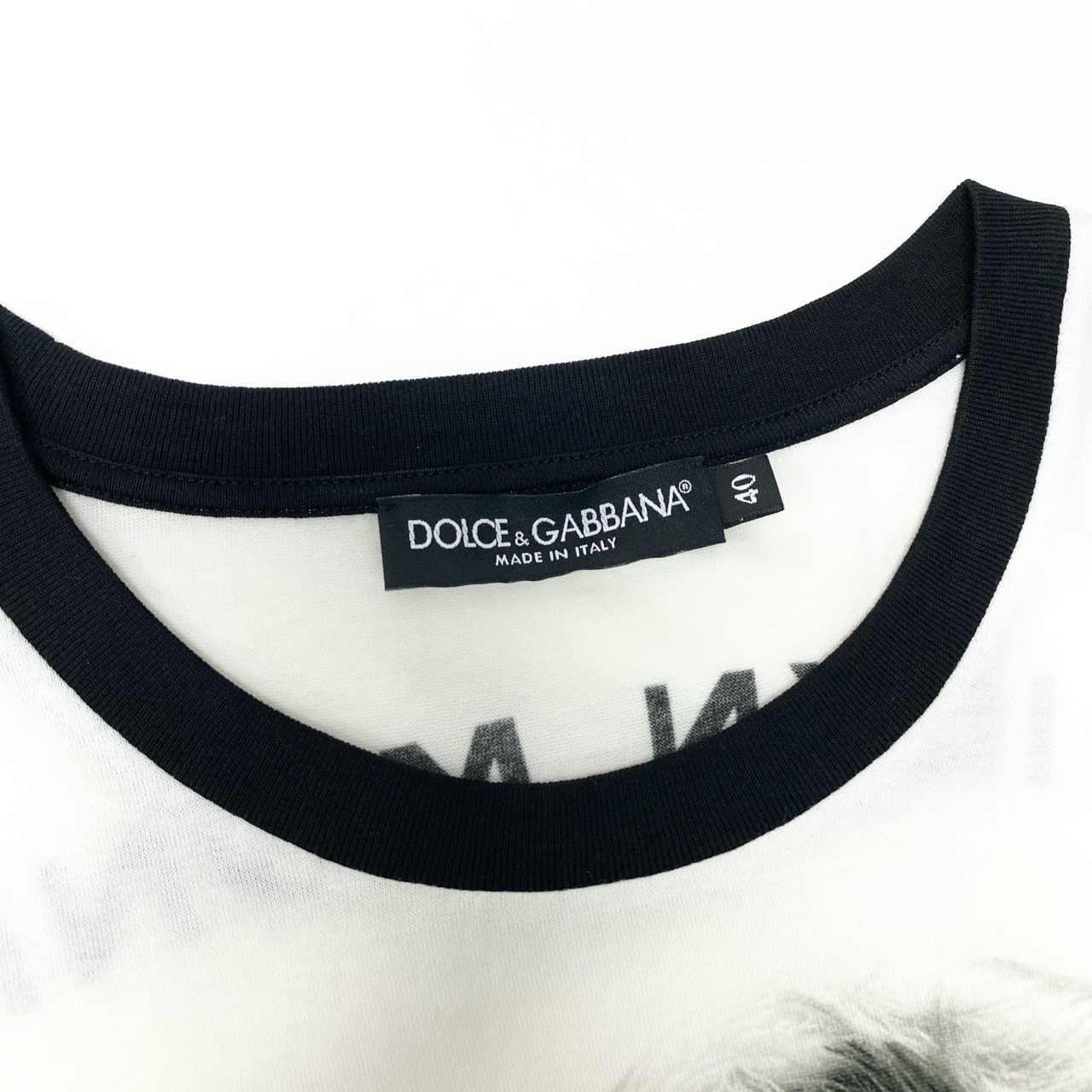 Ic5 《極美品》 DOLCE&GABBANA ドルチェアンドガッバーナ マリリンモンロー Tシャツ Marilyn Monroe T-shirt サイズXS ホワイト D&G ドルガバt18r