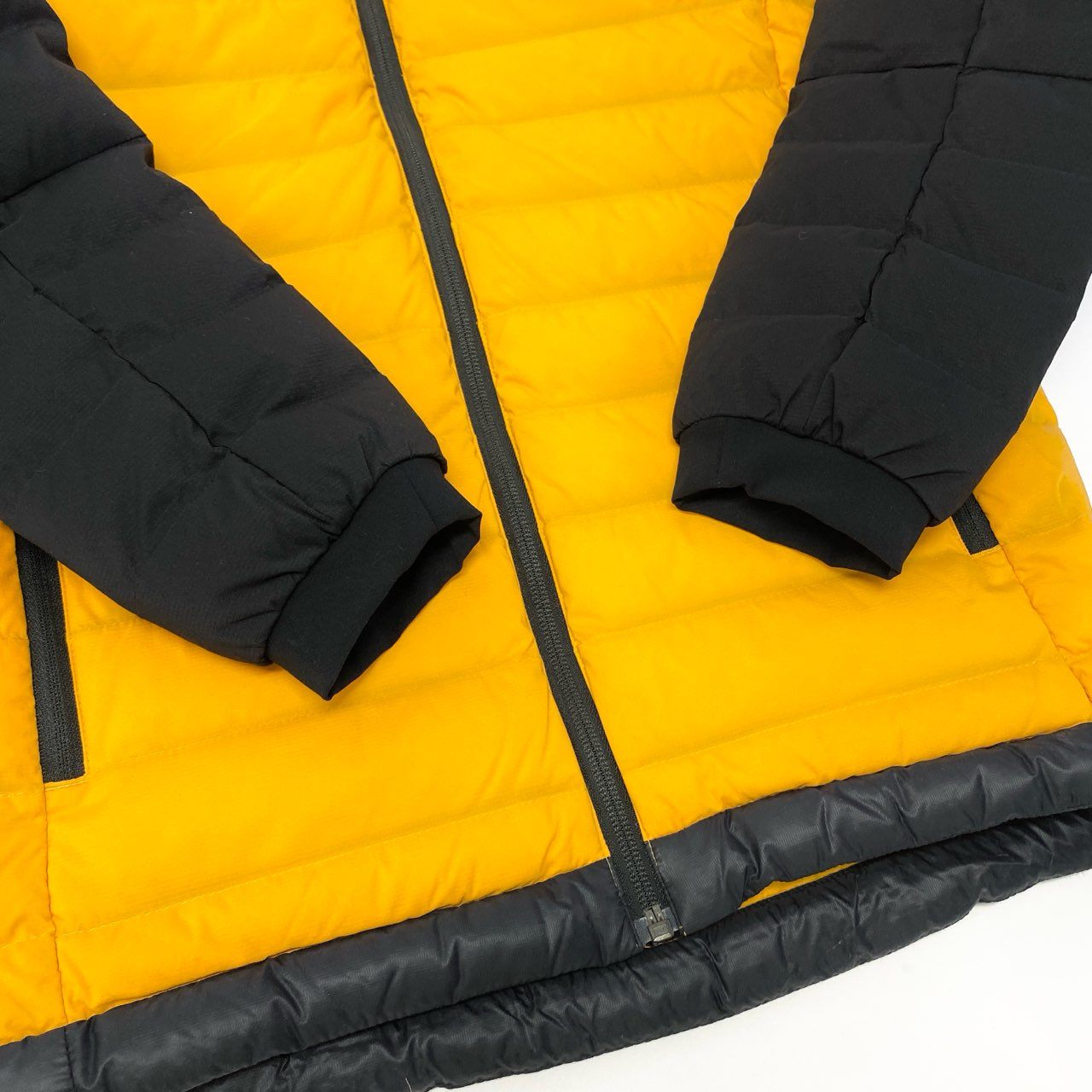 59c5 THE NORTH FACE ザ ノースフェイス L3 50/50 Down Hoodie ダウンジャケット サミットシリーズ ND52022 サイズXS サミットゴールド ブラック メンズ アウターk02i