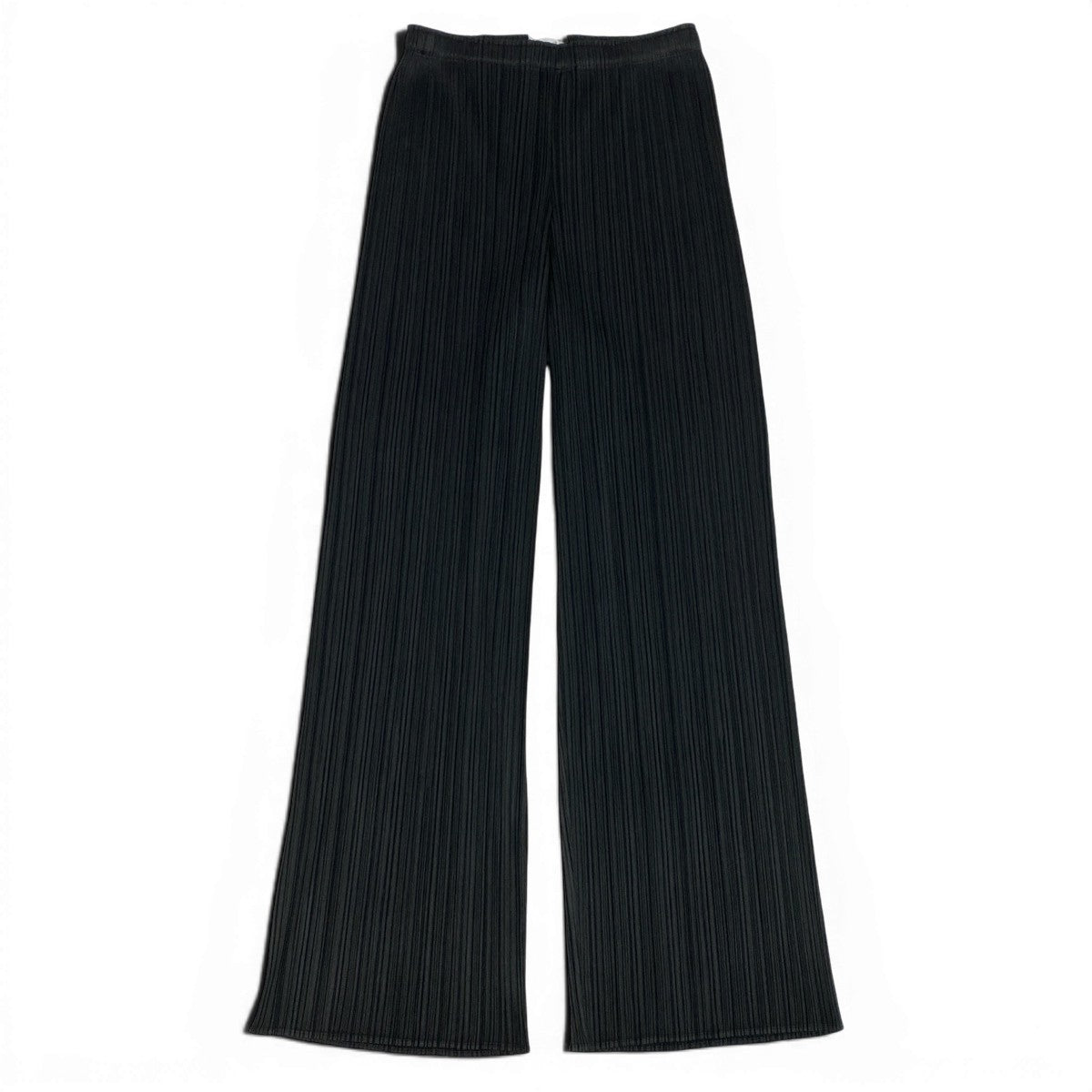 Ag10 【美品】 PLEATS PLEASE プリーツプリーズ プリーツパンツ ボトムス PP55-JF105 サイズ3 ブラック ポリエステル100％ レディースta1
