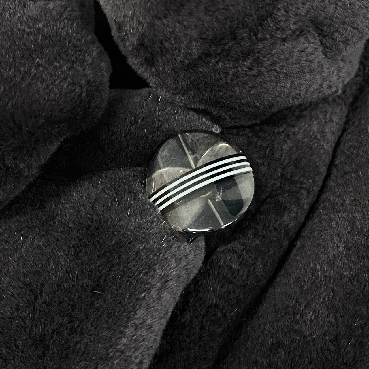 27L1 VALENTINO ヴァレンティノ SAGA MINK ROYAL サガミンクロイヤル 金サガ シェアードミンク ロングコート サイズF ダークグレー 最高級本毛皮 FUR COATt18r