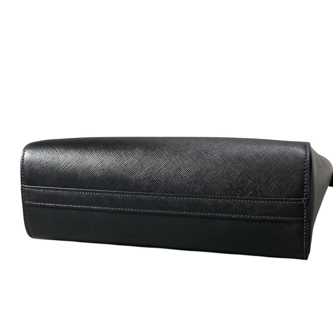 g14《極美品》 PRADA プラダ サフィアーノ 2WAY ハンドバッグ Saffiano 2Way Hand Bag 1BA113 ブラック ギャラ有t18r