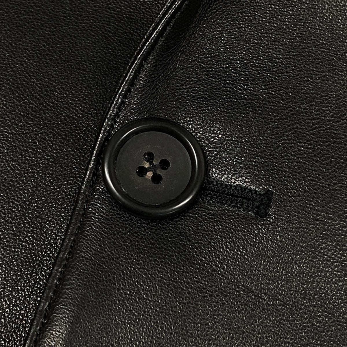 12i14 《美品》 Paul Smith ポールスミス ラムレザー テーラードジャケット サイズXL ブラック 羊革 紳士服 Leather Jackett18r