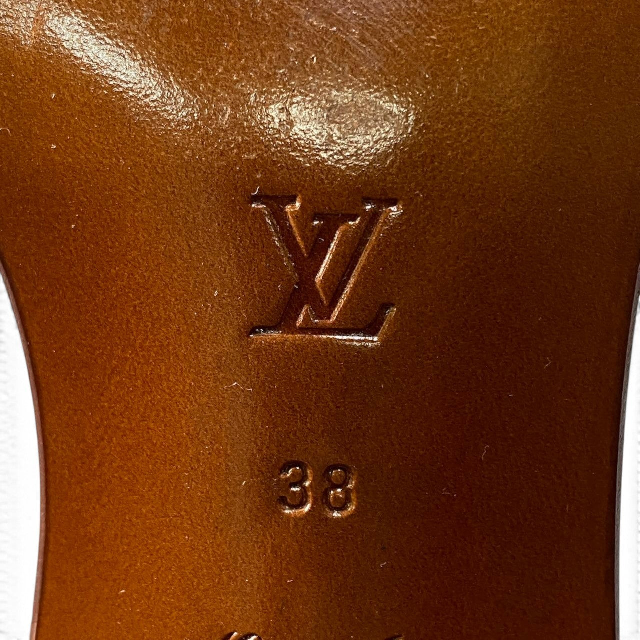 2h21 LOUIS VUITTON ルイヴィトン パッセンジャーライン アンクルストラップ サンダル モノグラム サイズ38 ブラウン レディースo07t