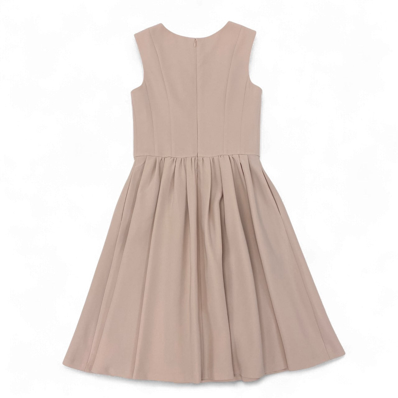 17k9 Aveniretoile アベニールエトワール ダブルクロスギャザー切替ノースリーブワンピース ドレス S940-003 34 ピンク レディースo07t