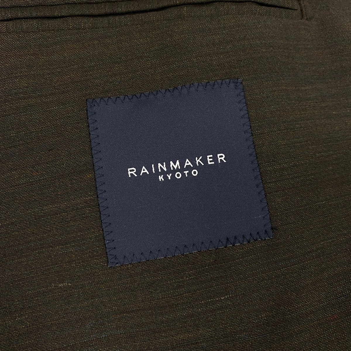 70g2 【美品】 RAINMAKER レインメーカー DETACHABLE COLLAR COAT ロングコート 3way RM222-02 サイズFREE ブラウン メンズ 紳士服u02t
