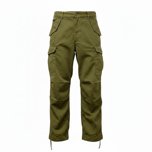 83e15《未使用品》 CUNE. キューン 6Pうさぎ カーゴパンツ サイズM カーキ ミリタリー 日本製 Cargo Pants タグ付t18r