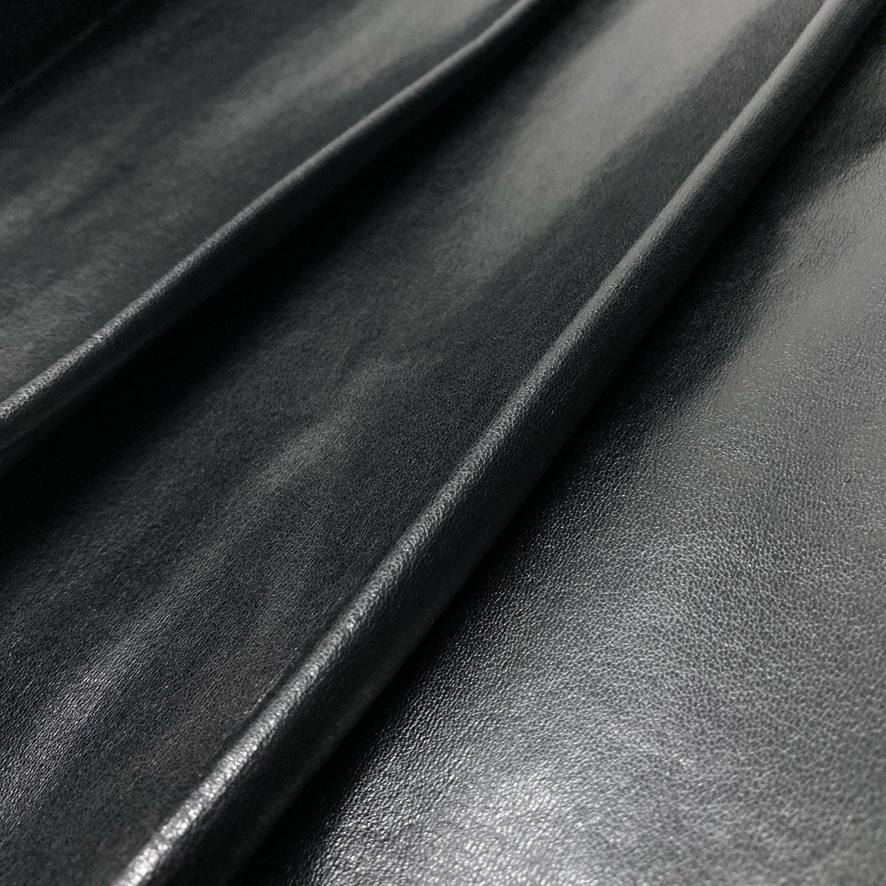 Ac5 tricot COMME des GARCONS トリココムデギャルソン 2019 エコレザー プリーツスカート フレアスカート TE-S004 ブラック レディースu02t