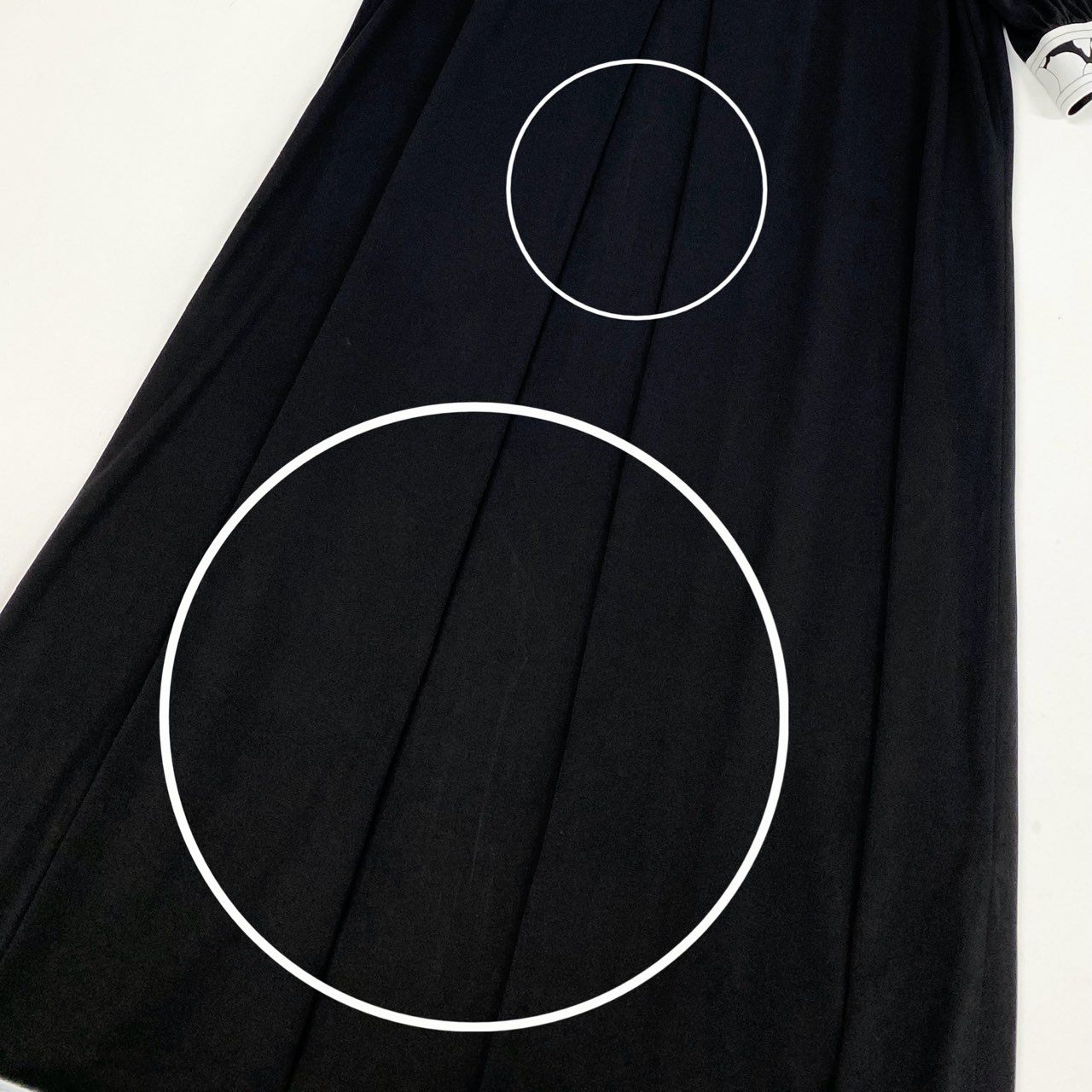 36a7 LEONARD レオナール 半袖ワンピース 膝丈ワンピース スクエアネック 美しい花柄プリント カンカン素材 Lサイズ ブラック ホワイト レディースu02t