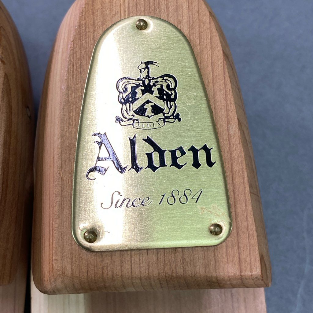 1d8-3 Alden オールデン USA製 シューツリー 全長約31cm ナチュラル 木製 シューズキーパー ビジネス