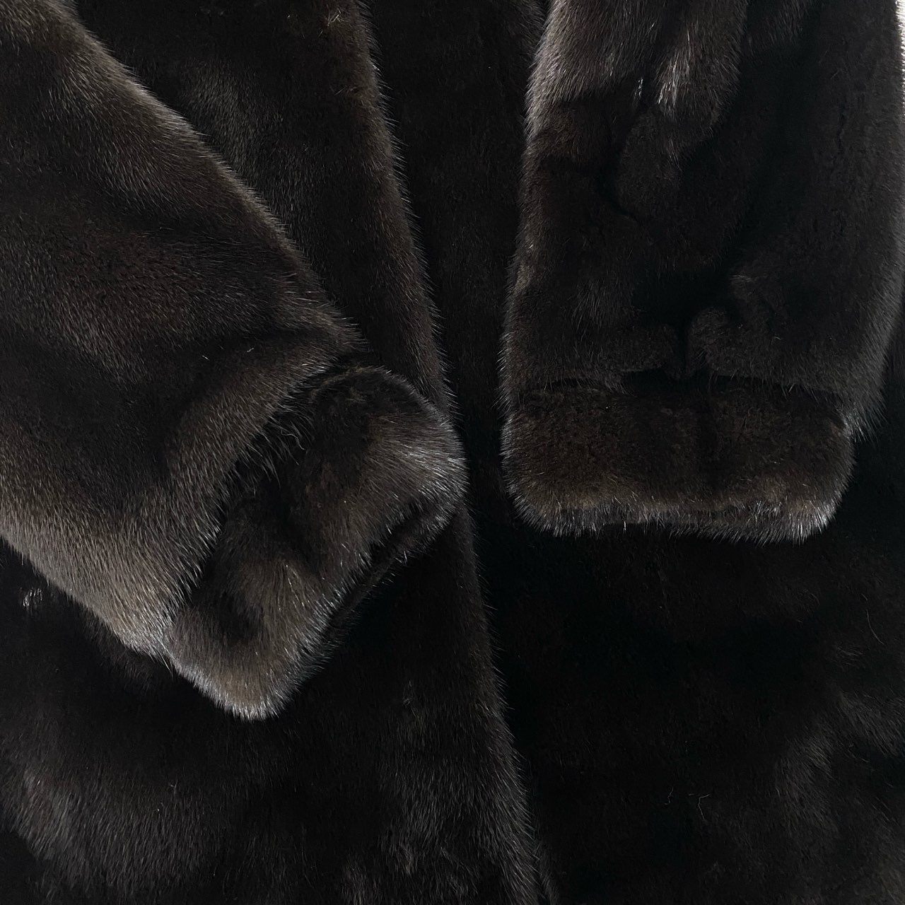 35c10 BLACKGLAMA ブラックグラマ ダークミンク ロングコート サイズ13 ダークブラウン 最高級毛皮 Dark Mink Fur Coatt18r