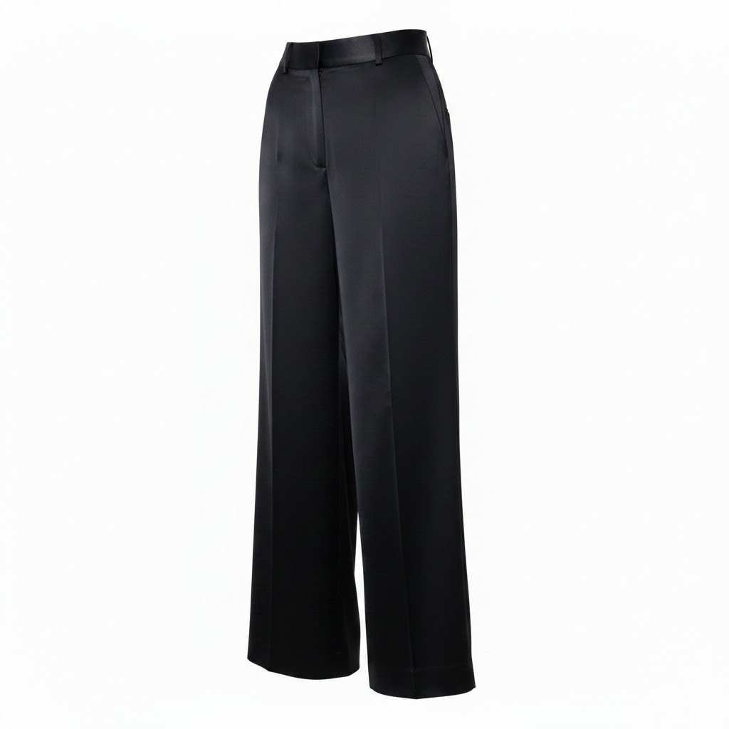 Eh1 JIL SANDER ジルサンダー トラウザーパンツ ワイドパンツ とろみ素材 スラックスパンツ ワイドシルエット JO3KA0264 J65246 34 ブラック レーヨン100％ レディース 女性用u02t