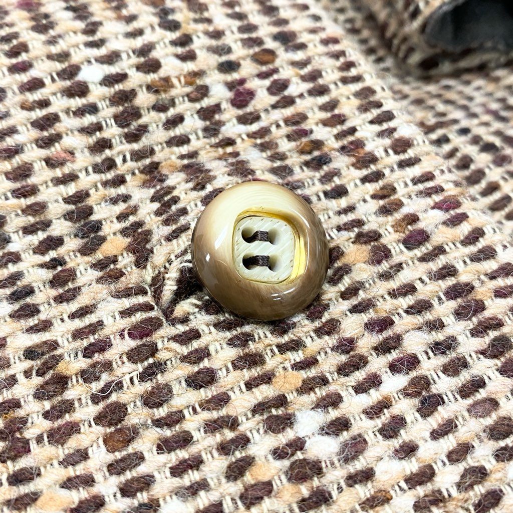 3l27 Christian Dior クリスチャンディオール セーブルファー ヴィンテージ ロングコート 茶系 最高級本毛皮 MINK FUR Vintaget18r