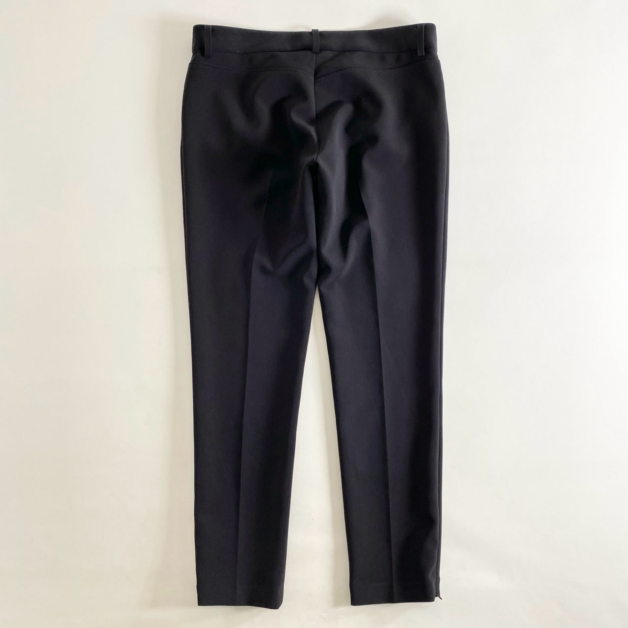 88j2 FOXEY NEW YORK フォクシー ニューヨーク ストレッチテーパードスラックス 38251 40 ブラック Pants パンツ 日本製