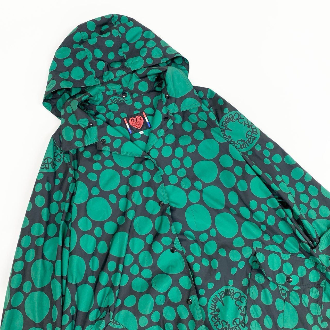 81a23 TOKUKO 1er VOL トクコプルミエヴォル 30周年記念モデル スプリングコート 薄手コート アウター 9 グリーン レディース 女性用u02t