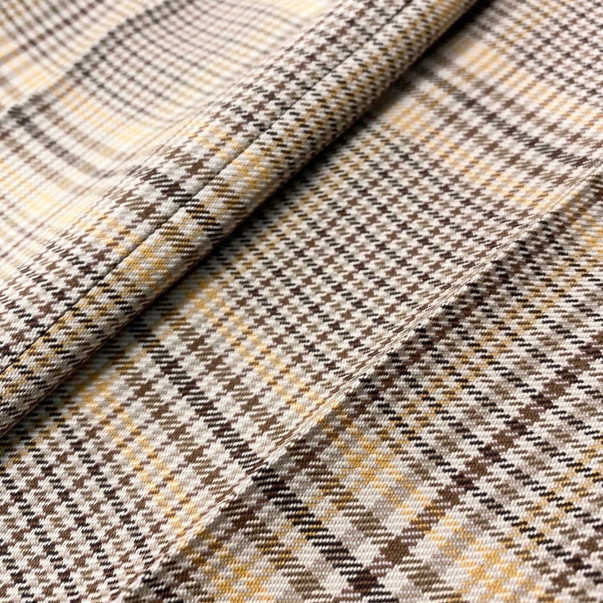 27j16 【美品】 AURALEE オーラリー 19AW WOOL SERGE CHECK NARROW SLACKS スラックスパンツ チェック柄 A9AP03SC サイズ3 ブラウン系 メンズu02t