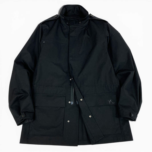 35L19《美品》 Y-3 ワイスリー FIELD JACKET フィールドジャケット JI7085 サイズS ブラック Yohji Yamamoto × adidast18r