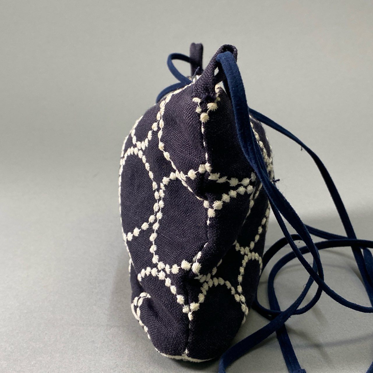 Ci10 mina perhonen x merrier BEAMS ミナペルホネン メリアビームス 別注 tambourine タンバリン ショルダーポーチ サコッシュ バッグ ネイビーo07t