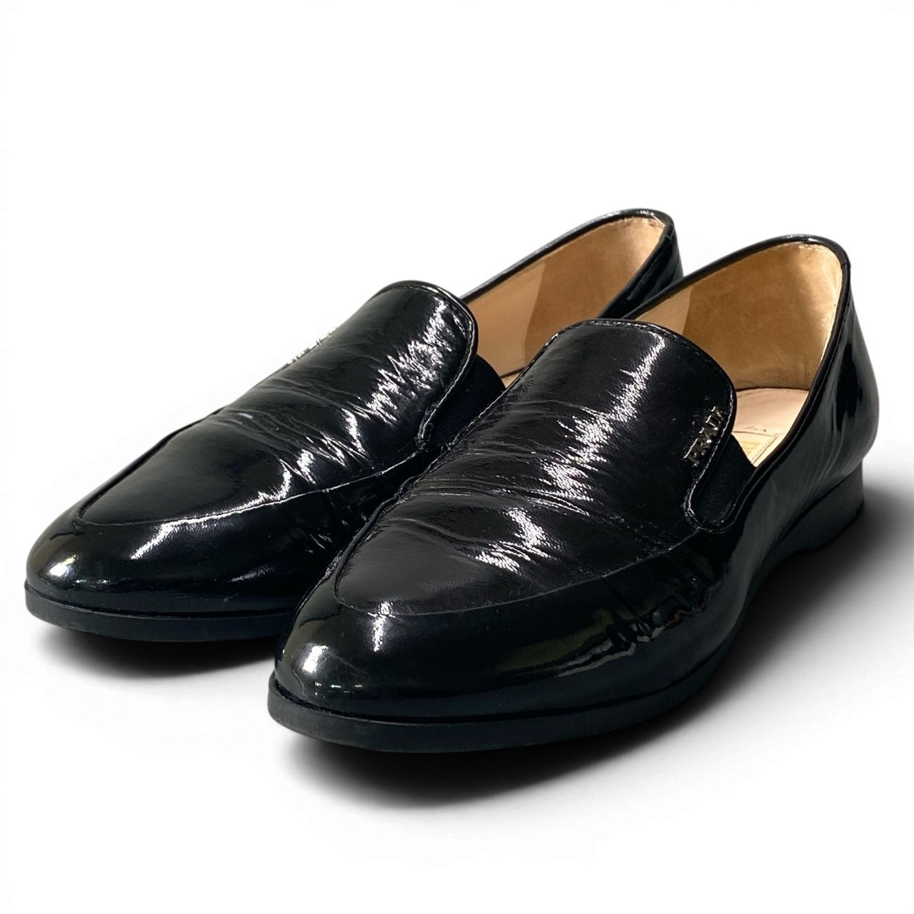 PRADA プラダ ローファー 黒 サイズ37 プラダ厚底ローファーシューズ